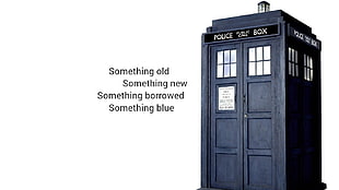 black Police Box, TARDIS, Doctor Who HD wallpaper