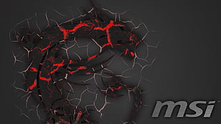 MSI logo, MSI, dragon army, dragon, abstract HD wallpaper
