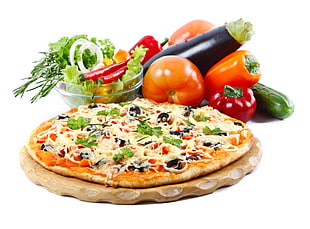 vegetable pizza HD wallpaper