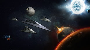 Star Wars illustration, Star Wars HD wallpaper