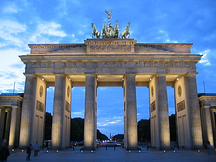 Brandenburg Gate, Germany HD wallpaper