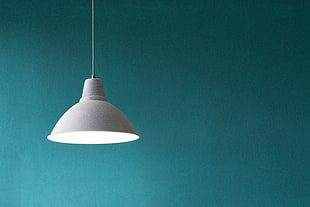 white pendant lamp, minimalism, lamp, simple background, silhouette HD wallpaper