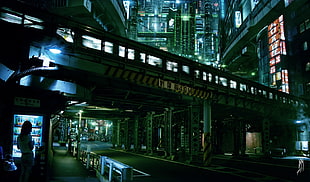 city, cityscape, cyberpunk, futuristic