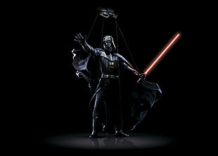Darth Vader illustration HD wallpaper