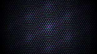black and purple textile
