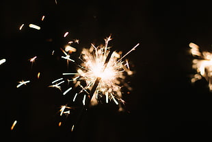 firecracker, Bengal fire, Sparks, Holiday