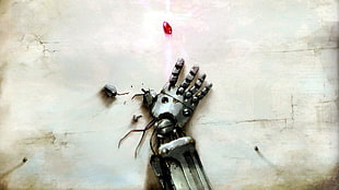robot hand digital wallpaper, Full Metal Alchemist, Elric Edward