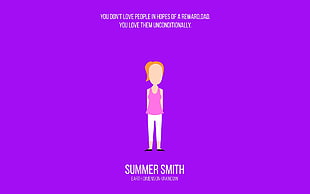 Summer Smith text HD wallpaper