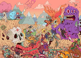 LSD, shrooms HD wallpaper