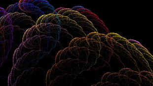 multicolored rope illustration