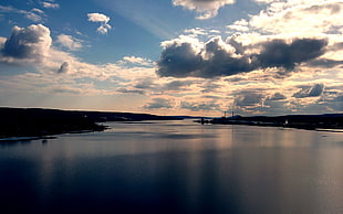 clear sky, Sweden, Alnö, water, landscape