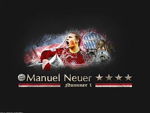 The Lord of the Rings poster, Manuel Neuer, soccer, Bundesliga, Bayern Munich HD wallpaper