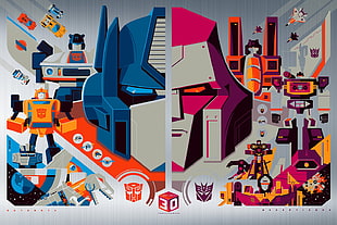 Optimus Prime clip art, Transformers, Optimus Prime, Megatron