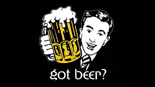 got beer sticker, beer