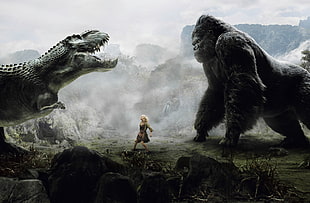 movie poster of King Kong HD wallpaper