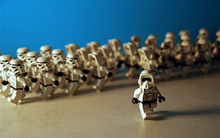 Lego Storm Trooper collection, Star Wars, LEGO, stormtrooper, toys HD wallpaper