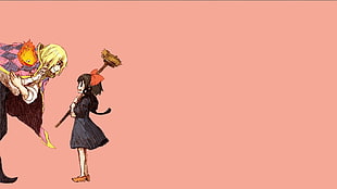 black haired female anime character, anime, Studio Ghibli, Howl, Kiki's Delivery Service HD wallpaper