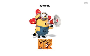 Despicable Me 2 Carl illustration, Despicable Me, minions, animated movies HD wallpaper