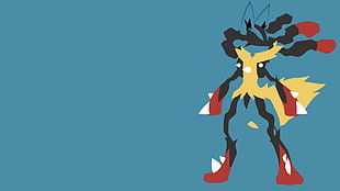 Lucario Pokemon illustration, Pokémon, video games, Lucario