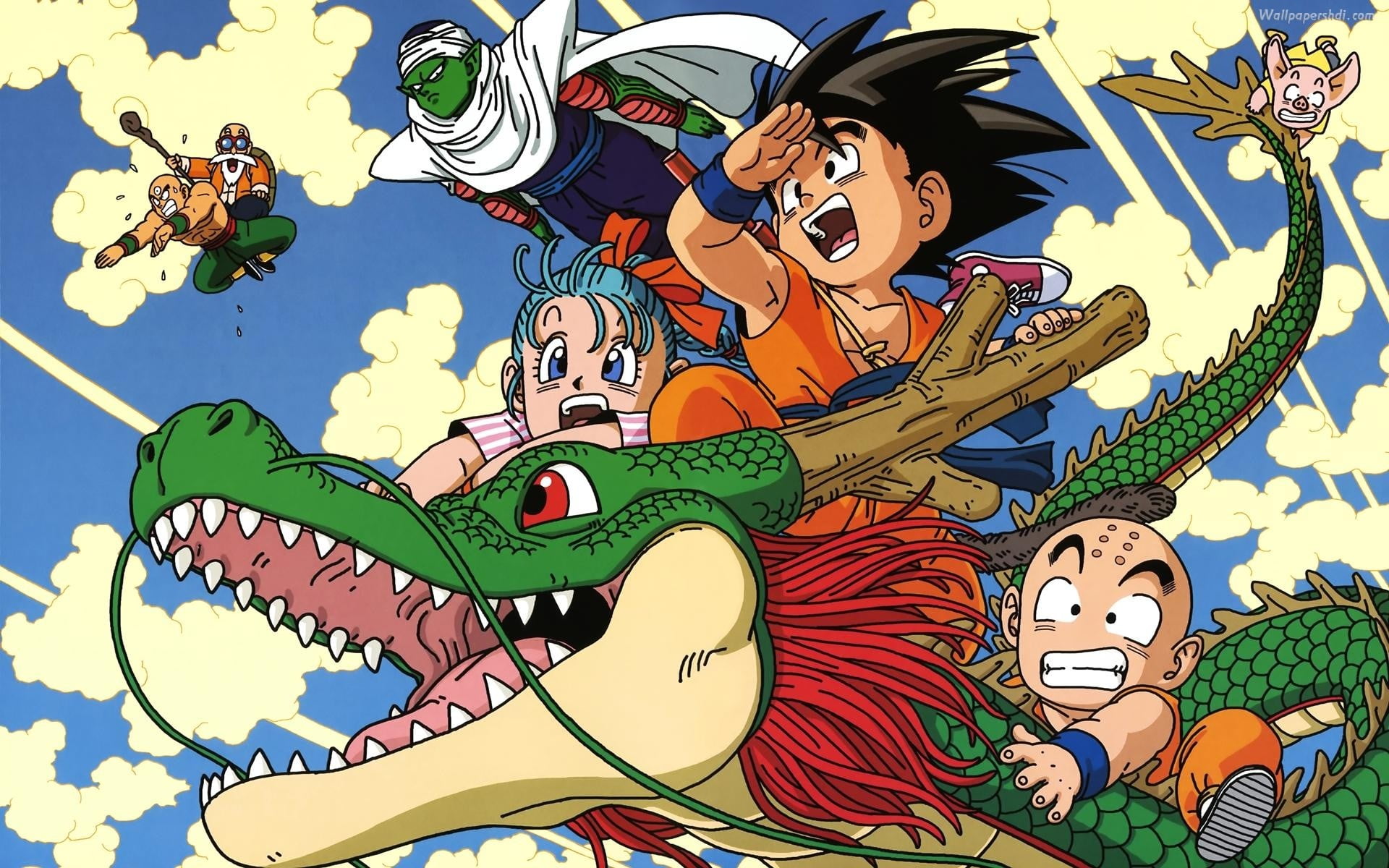Dragon Ball Z poster, anime, Dragon Ball, Dragon Ball Z, Son Goku