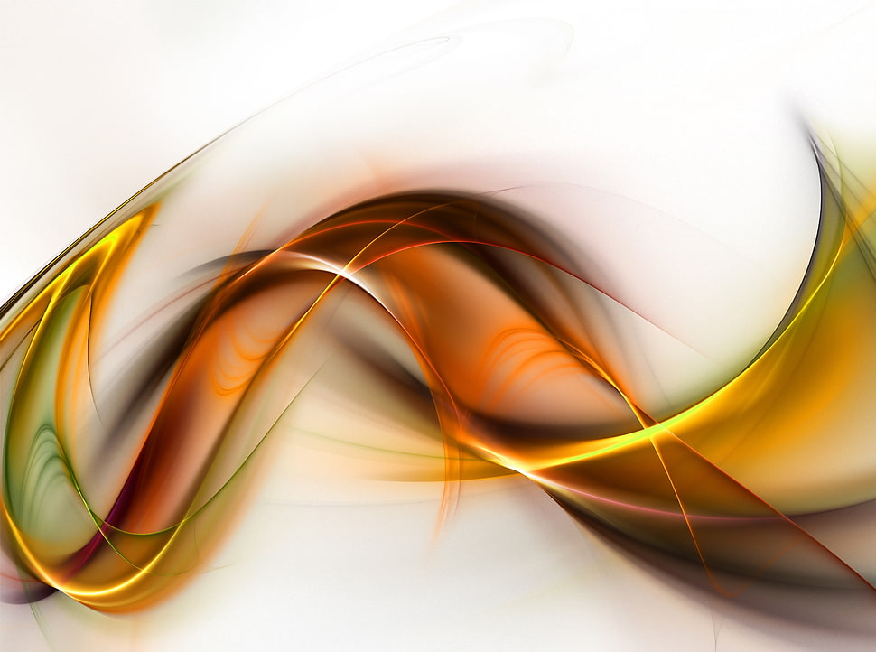 yellow, white, and black digital wallpaper HD wallpaper