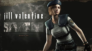 Jill Valentine digital wallpaper, Jill Valentine, Resident Evil HD Remaster, Resident Evil