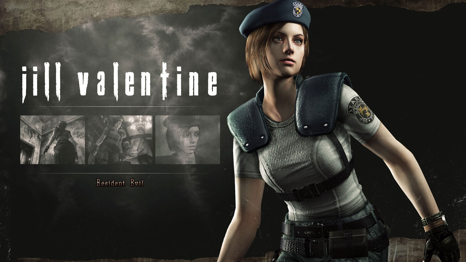 Jill Valentine digital wallpaper, Jill Valentine, Resident Evil HD Remaster, Resident Evil