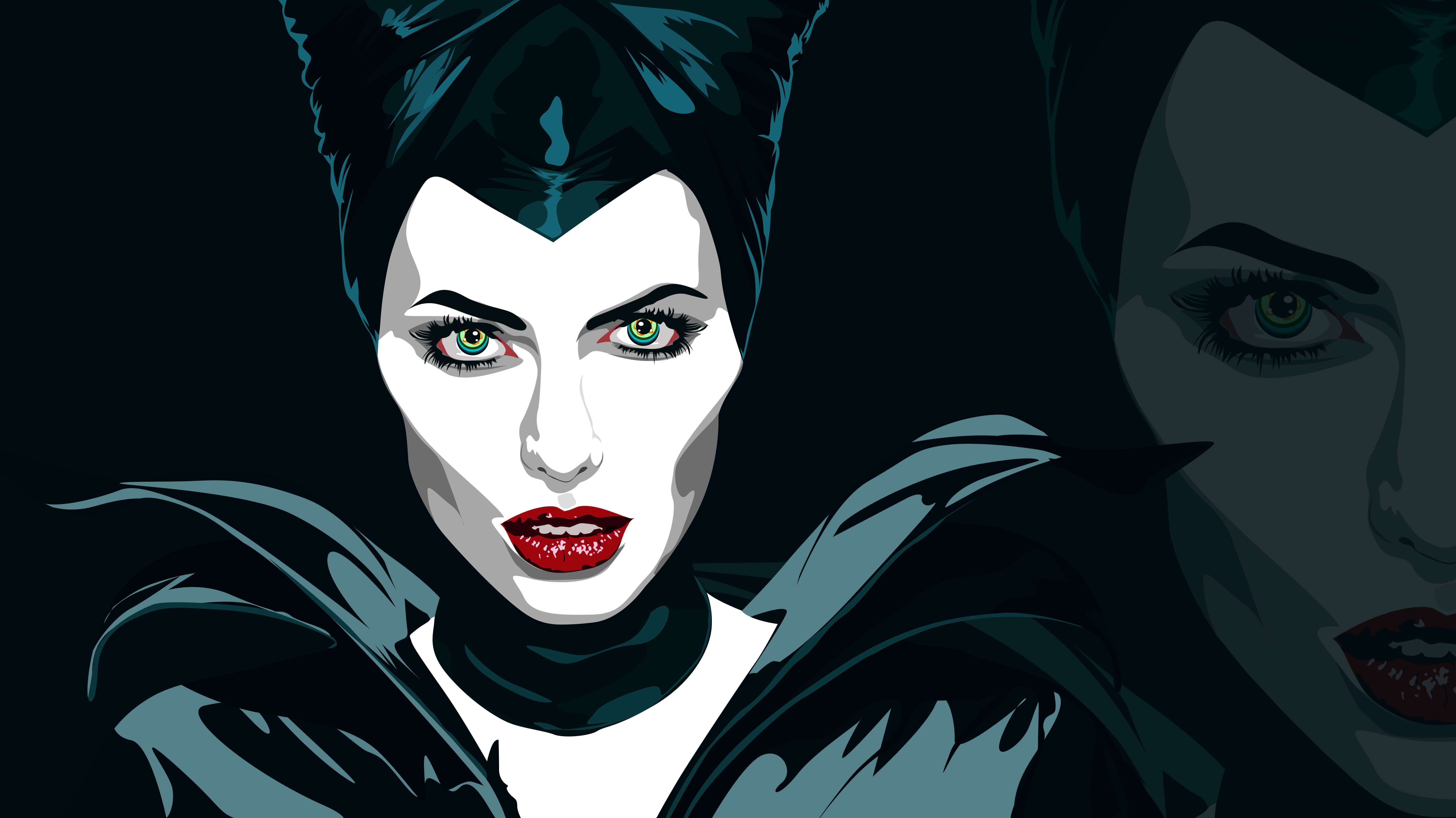 Angelina Jolie quyến rũ với Maleficent trong 