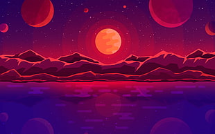 Moon illstration