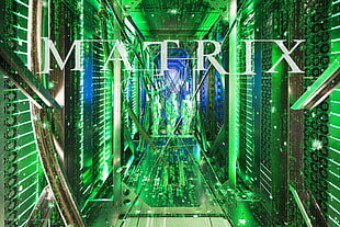 Matrix digital wallpaper, The Matrix, digital art, 3D, artwork