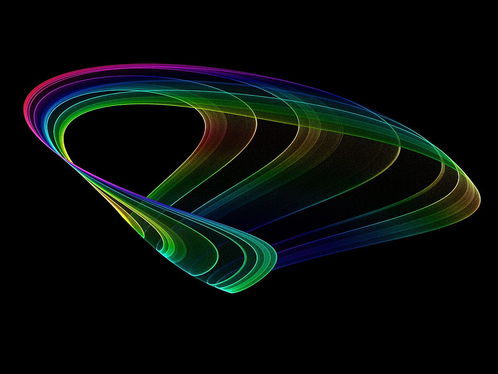 rainbow 3D wallpaper HD wallpaper
