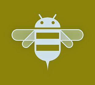 bee illustrtion, Android (operating system), honeycombs, yellow HD wallpaper