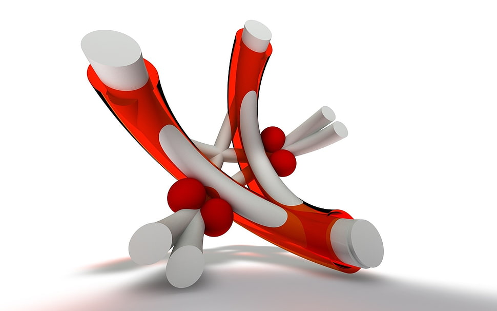 red and white plastic tool HD wallpaper