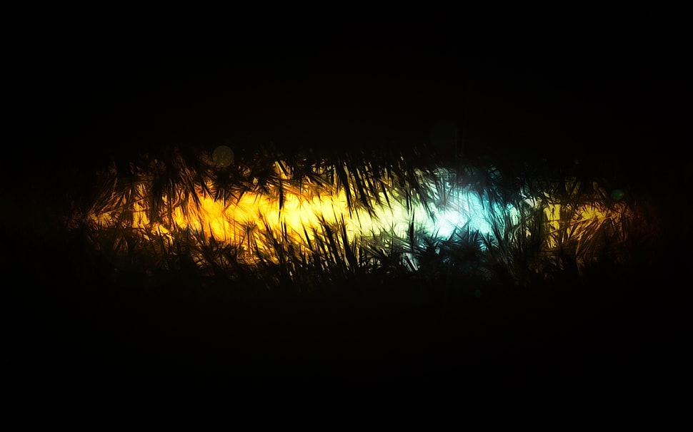 Oval,  Dark,  Light,  Lines HD wallpaper