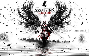 Assassin's Creed II poster HD wallpaper