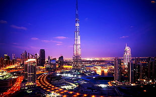Burj Khalifa, cityscape, city, Burj Khalifa, Dubai