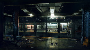 subway, subway, underground, video games, Tom Clancy's The Division HD wallpaper