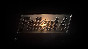 Fallout 4 logo, Fallout 4, Bethesda Softworks, video games, Fallout