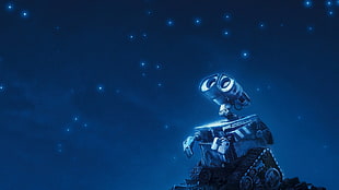 Wall-E illustration, WALL·E, Pixar Animation Studios, robot, movies