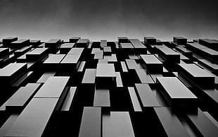gray brick illustration