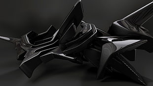 photo of black steel frame