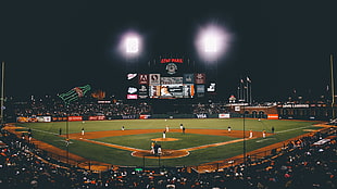 baseball stadium, baseball, San Francisco, San Francisco Giants, ATT Park HD wallpaper