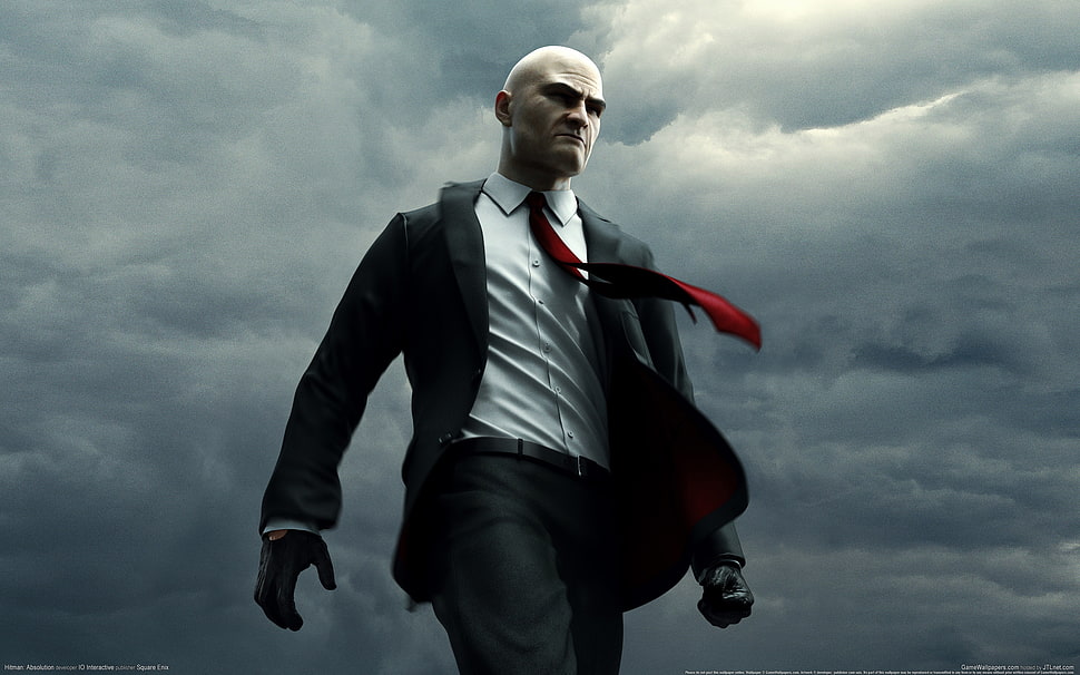 Hitman main character HD wallpaper