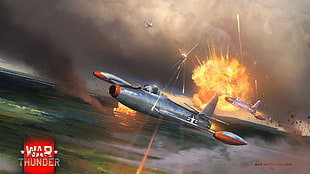 War Thunder game wallpaper, War Thunder, airplane, Gaijin Entertainment, video games