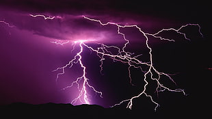 thunder, Thunderbolt, lightning, nature, sky