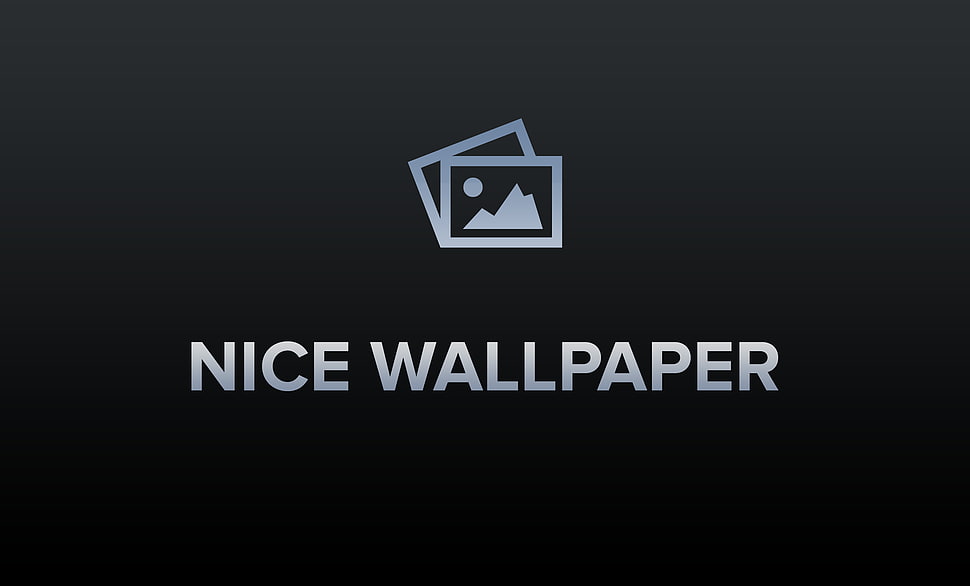 nice wallpaper text on black background, minimalism, simple background, gray, typography HD wallpaper