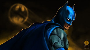 Batman digital wallpaper, comics, Batman HD wallpaper