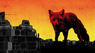 fox digital wallpaper, Day Is My Enemy, The Prodigy HD wallpaper