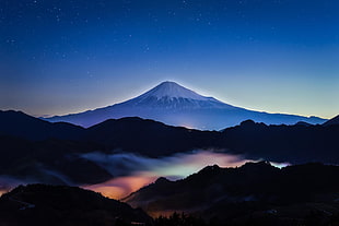 Mount Fuji, Japan, nature, landscape, Japan, mountains
