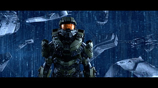 Halo game digital wallpaper, Halo, Master Chief, Cortana, Halo 4